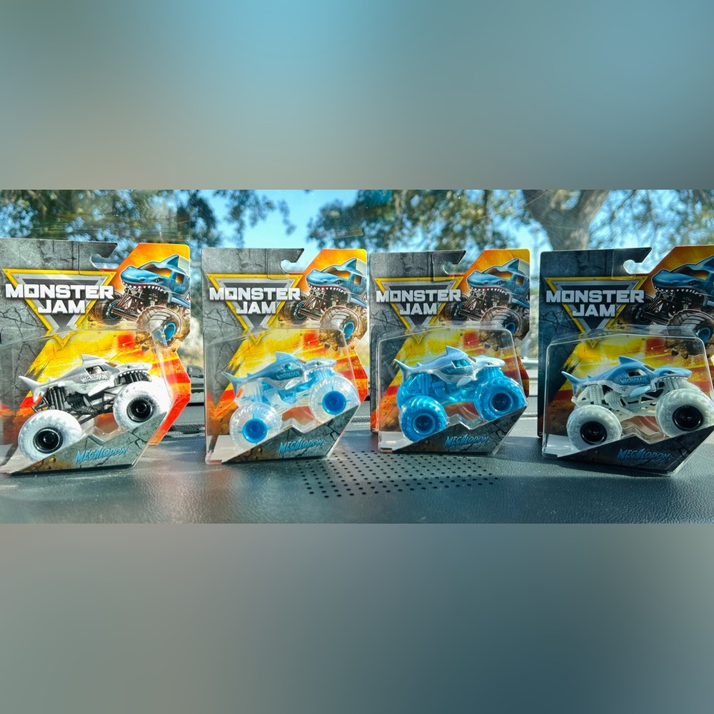 Monster Jam Brand New Complete Series 1 Megalodon Collection